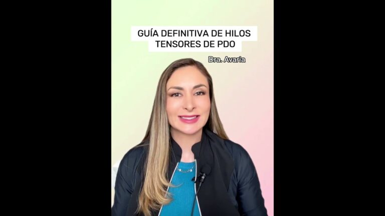 Comparativa: Hilos Tensores vs. Rellenos D&eacute;rmicos